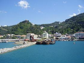 Karlovassi town, Samos, North Aegean, Greece