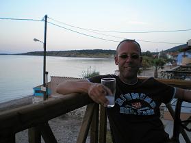 Skala Mystegna and its pebble beach, Lesbos