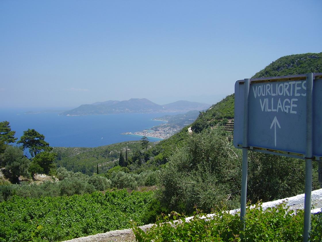 Traditional villages of Samos, North Aegean, Greece