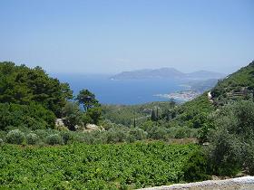 Traditional villages of Samos, North Aegean, Greece