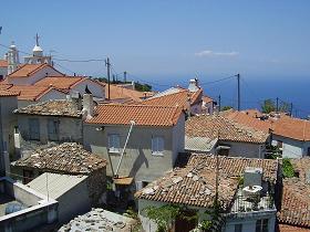 Traditional villages of Samos, North Aegean, Greece