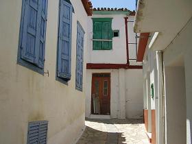 Vourliotes, a mountain village of Samos, Greece