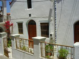 Vourliotes, a mountain village of Samos, Greece