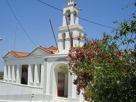Vourliotes, a mountain village of Samos, Greece