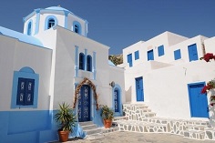 Fry, the capital of Kasos