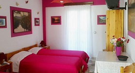 Hotels and villas on the island of Kea (Tzia), Greece
