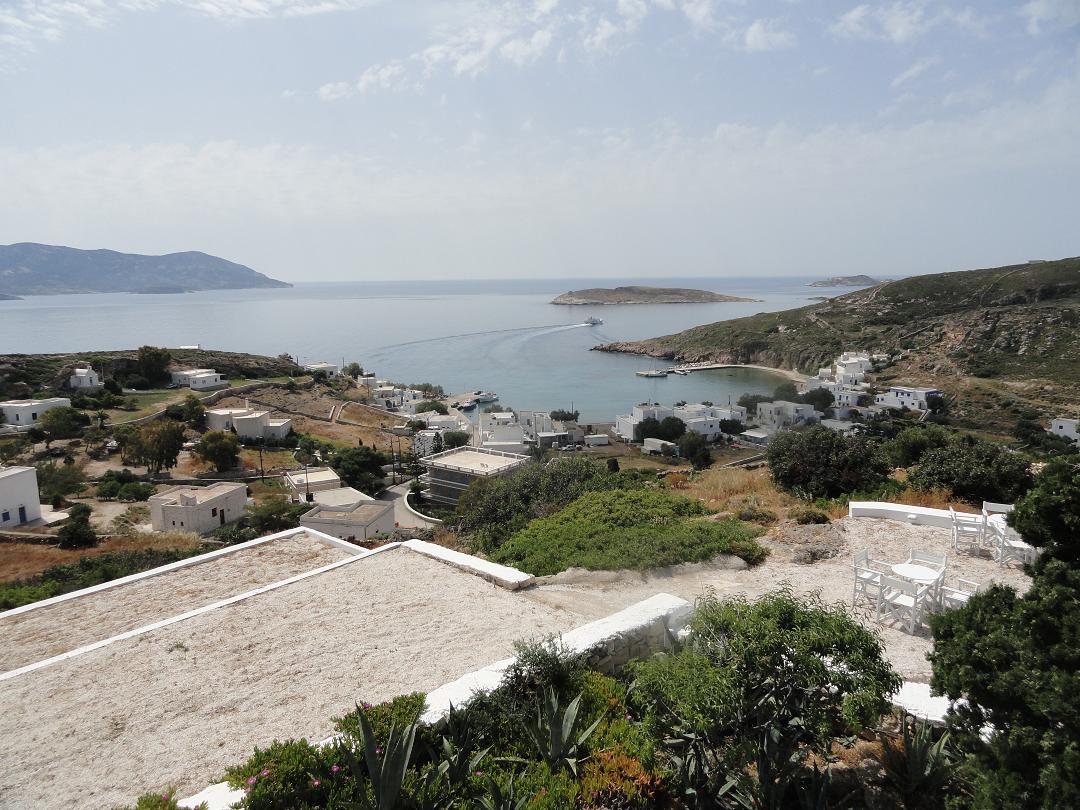 The island of Kimolos, western Cyclades, Greece