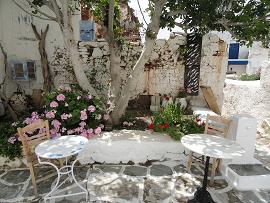 The island of Kimolos, western Cyclades, Greece