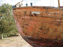 Psathi, the port of Kimolos