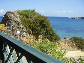 The coves of Bali on the north coast of Crete