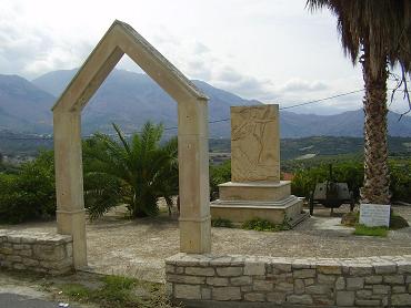 The village of Episkopi between Rethymno and Georgioupoli, Crete