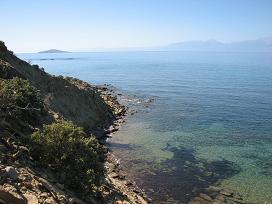 Cape Tripiti and the salt lake, Gavdos