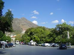 Neapoli town square and cathedral, Lasithi, Crete