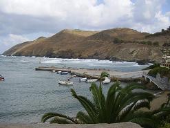 Panormos fishing village and beach, north Crete