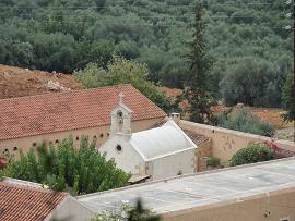 Agia Kyriaki Monastery and the Kastelos fort, Crete