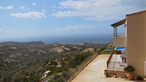 Triopetra Villas near Agios Pavlos beach, south Crete