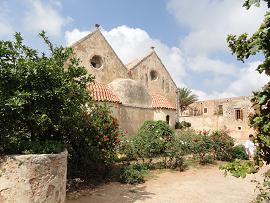 The Arkadi Monastery near Rethymno, Crete