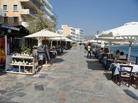 Ierapetra harbour and old town, south Crete