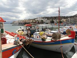 Elounda on the Bay of Mirabello, Crete