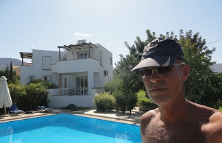 Villa Christina in Plaka above Almyrida, Crete