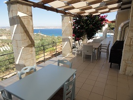 Villa Azure above Kera Beach, Apokoronas, Crete
