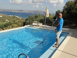 Villa Azure above Kera Beach, Apokoronas, Crete