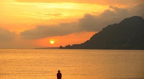 Plakias bay and beach, south coast of Crete