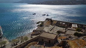 Spinalonga, Bay of Elounda, Crete, Greece