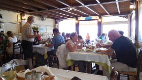 Restaurants and tavernas in the Heraklion region, central Crete, Greece