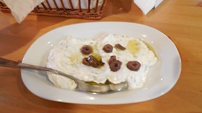 Restaurants and tavernas in the Heraklion region, central Crete, Greece