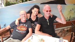 Restaurants and tavernas in the Heraklion region, central Crete, Greece