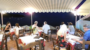 Restaurants and tavernas in the Heraklion region, central Crete, Greece