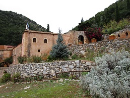The Vosakos Monastery of Timios Stavros, north Rethymno, Crete