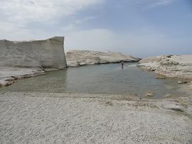 Sarakiniko Beach, Milos, Greece