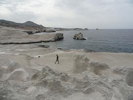 Sarakiniko Beach, Milos, Greece
