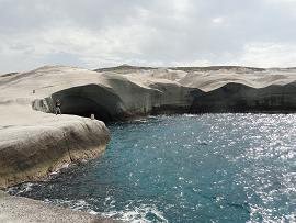 Sarakiniko Beach, Milos, Greece