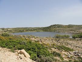 Achivadolimni Lake, Milos