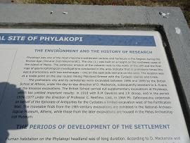 The ancient town of Phylakopi, Milos