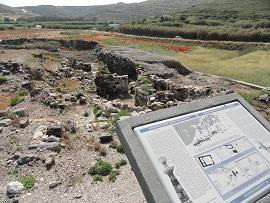 The ancient town of Phylakopi, Milos