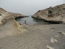 Beaches near Phylakopi, Milos, Greece