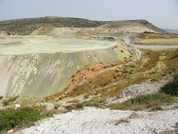 The mines of Milos, Milos