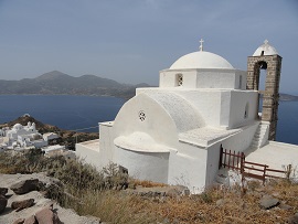 The village of Plaka, Milos