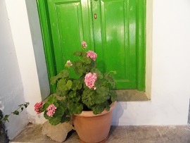 The village of Plaka, Milos