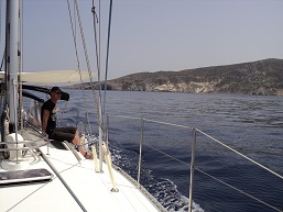 A boat excursion around Milos, Milos