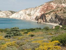 Firiplaka Beach, Milos, Greece