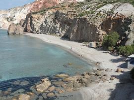Firiplaka Beach, Milos, Greece