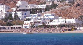 Beaches of Mykonos, Cyclades, Greece