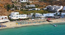 Beaches of Mykonos, Cyclades, Greece