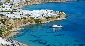 Beaches of Mykonos, Cyclades, Greece