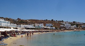 Beaches near Platis Gialos, Mykonos